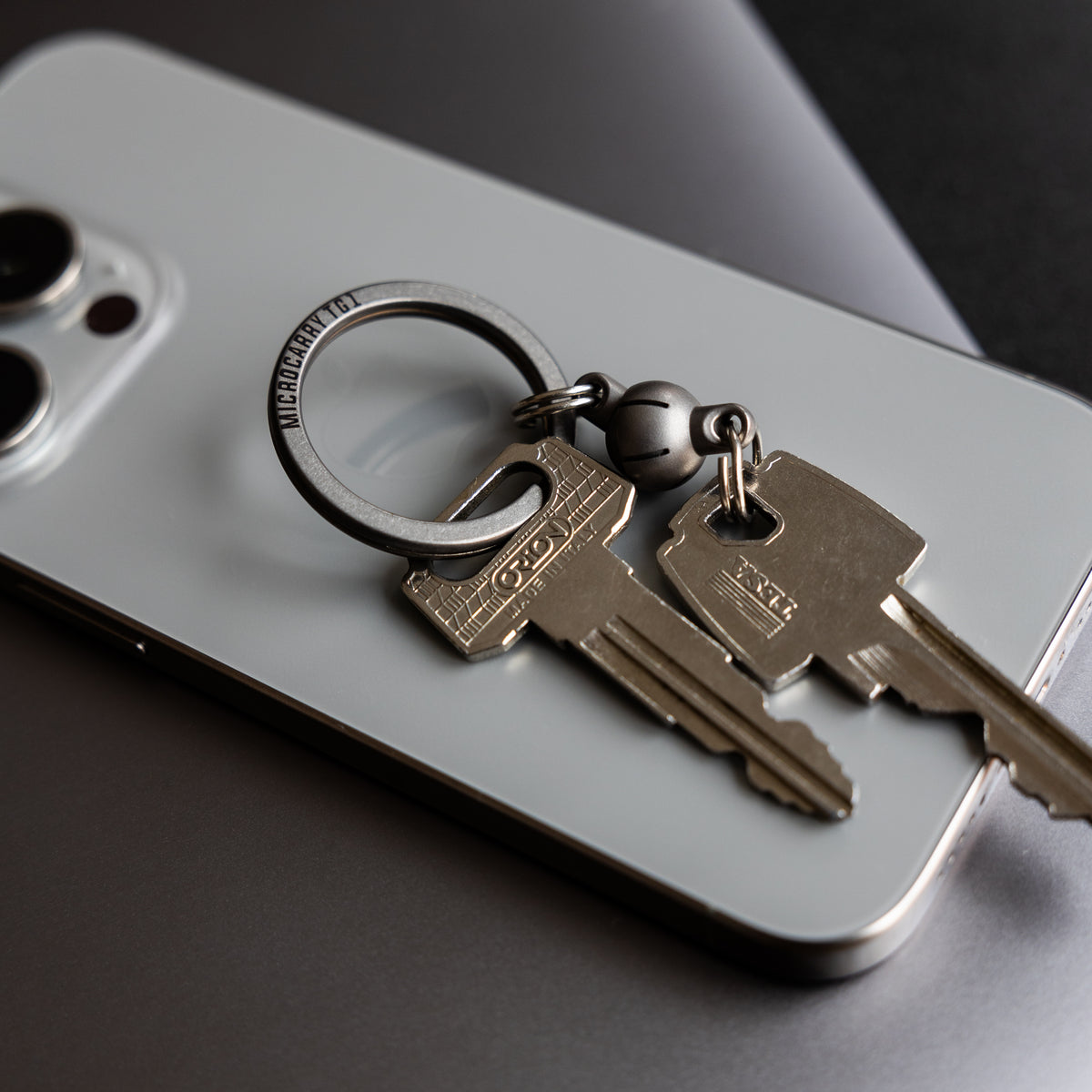 TG1 Titanium Keyring, photo 3