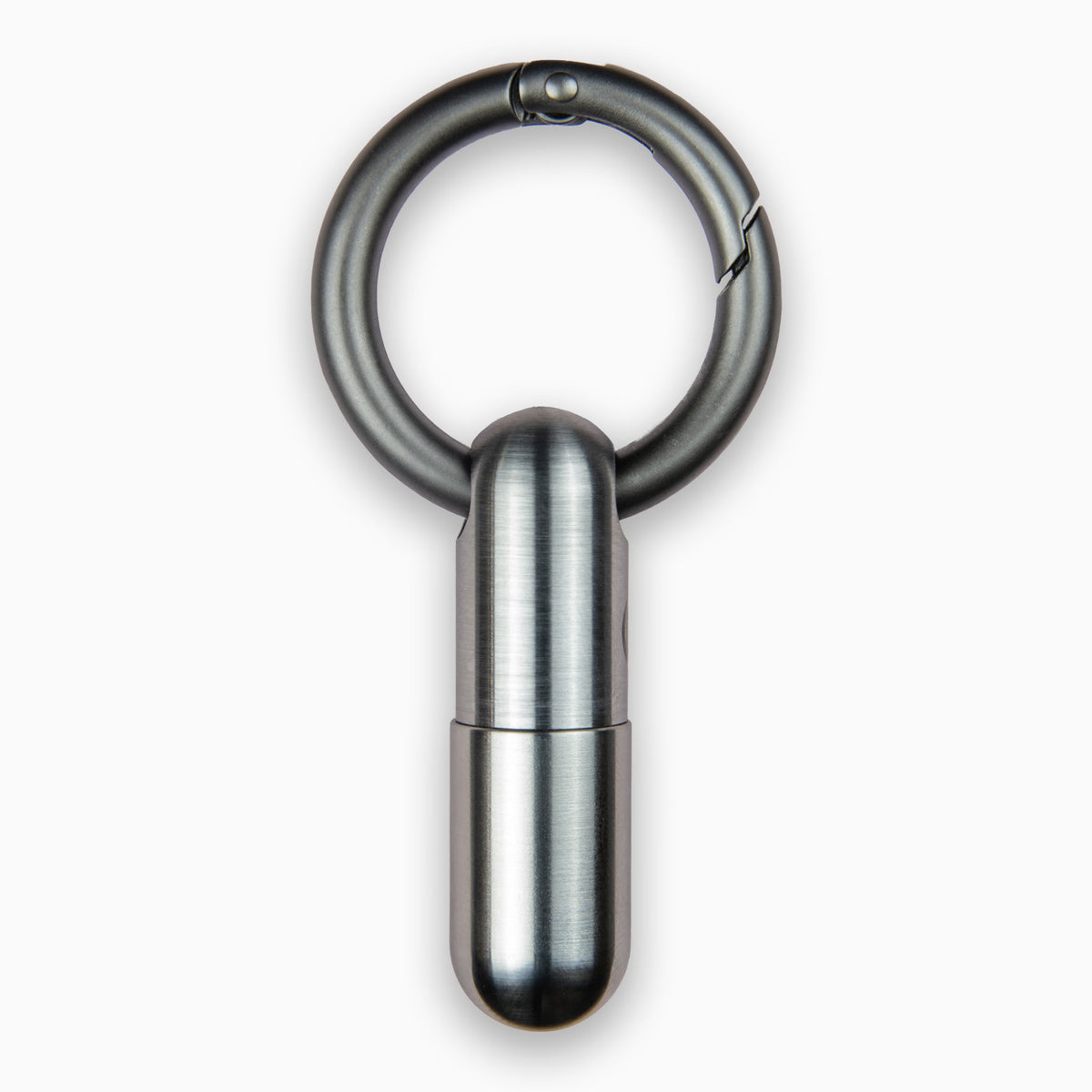 Pill XL in brushed stainless steel